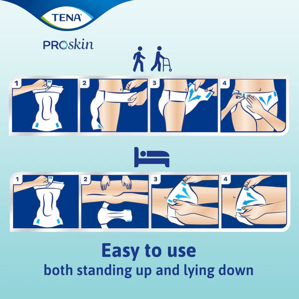 TENA ProSkin Flex Super (Unisex) - 30 Pack