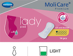MoliCare Premium Lady Pad - 1 Drop - 14 Pack