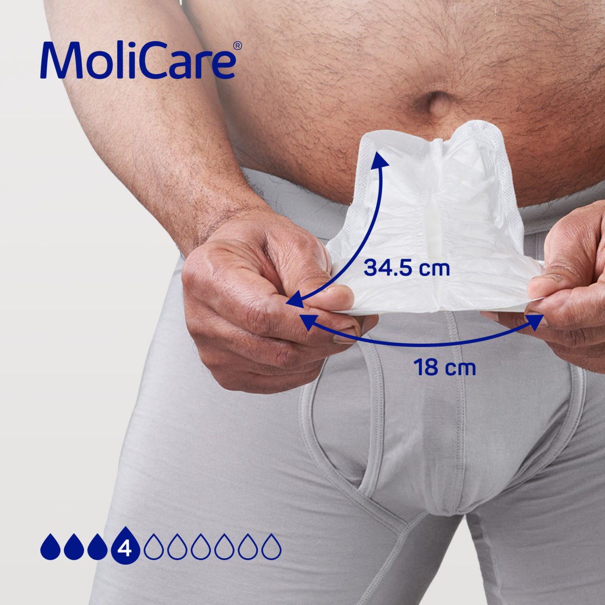 MoliCare Premium Men Pad - 4 Drops - 14 Pack