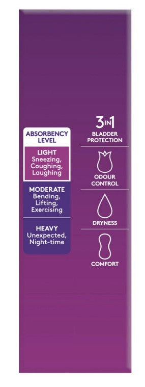 Poise Extra Long Liners - 22 Pack