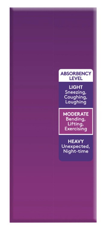 Poise Regular Pads - 16 Pack