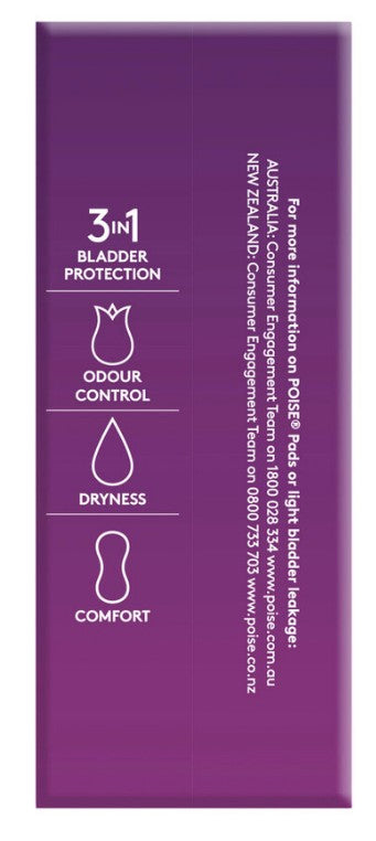 Poise Regular Pads - 16 Pack