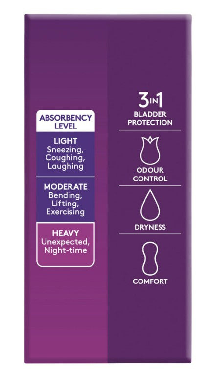 Poise Overnight Pads - 8 Pack