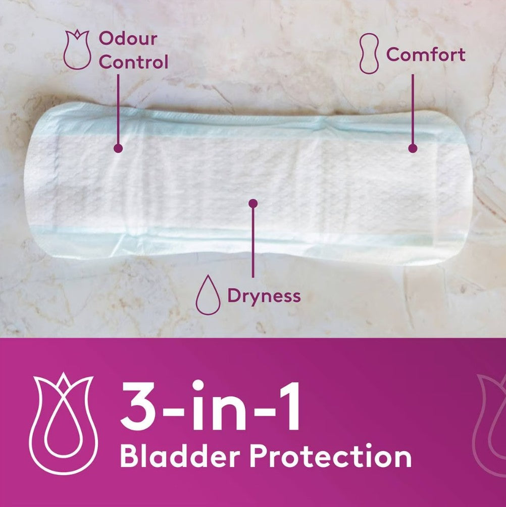 Poise Thin & Discreet Extra Pads - 12 Pack