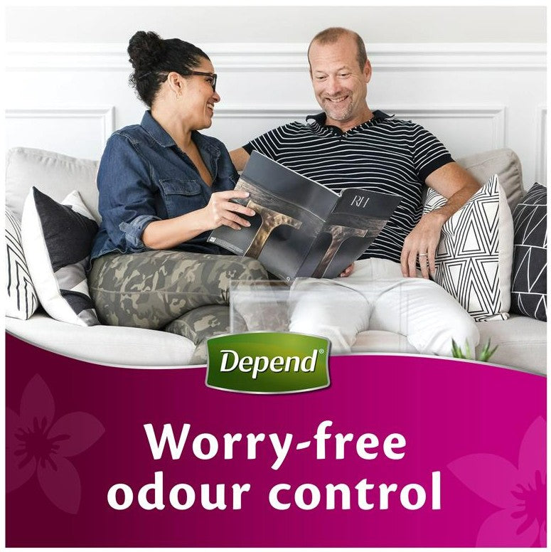 Depend Real Fit Regular (Women) - 8 Pack