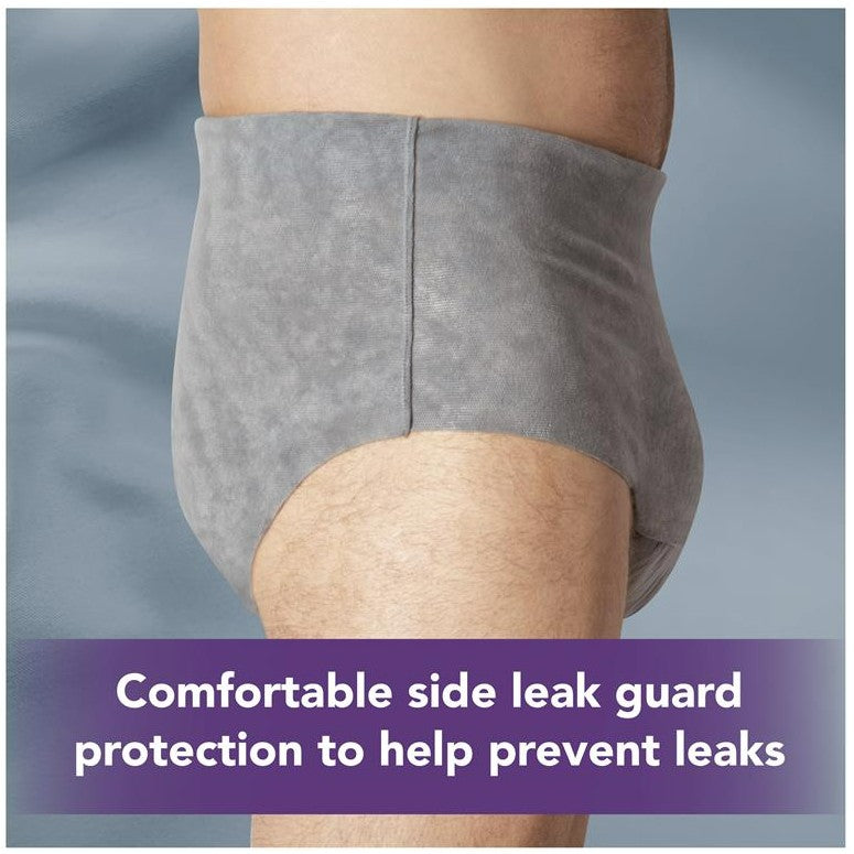 Depend Real Fit Night Defence Pants (Men) - Large - 8 Pack