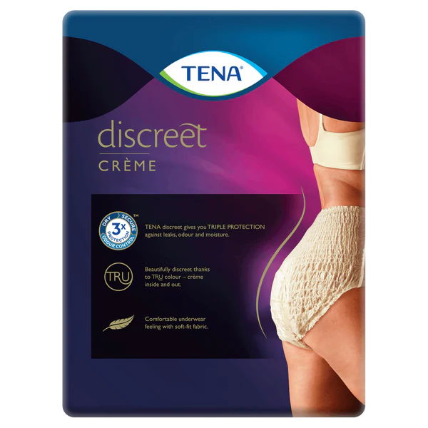 TENA Discreet Crème High Waist Pants (Women)
