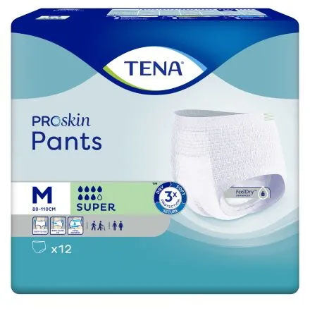 TENA ProSkin Pants Super (Unisex) 12 Pack