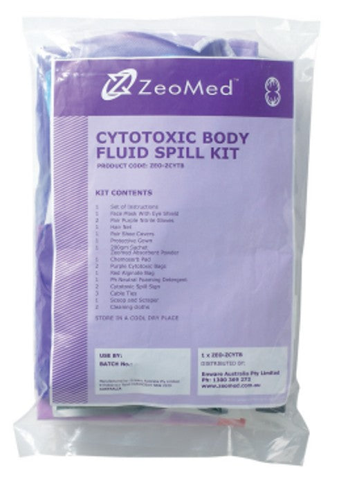 ZeoMed Cytotoxic Body Fluid Spill Kit
