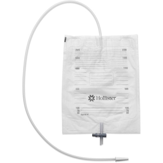 Hollister Drainage Bag 2000ml (Non-Sterile) 130cm Tube - T-Tap
