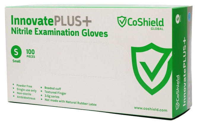 InnovatePLUS Nitrile Examination Gloves (Blue)