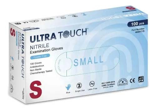 UltraTouch Nitrile Examination Gloves (Blue)