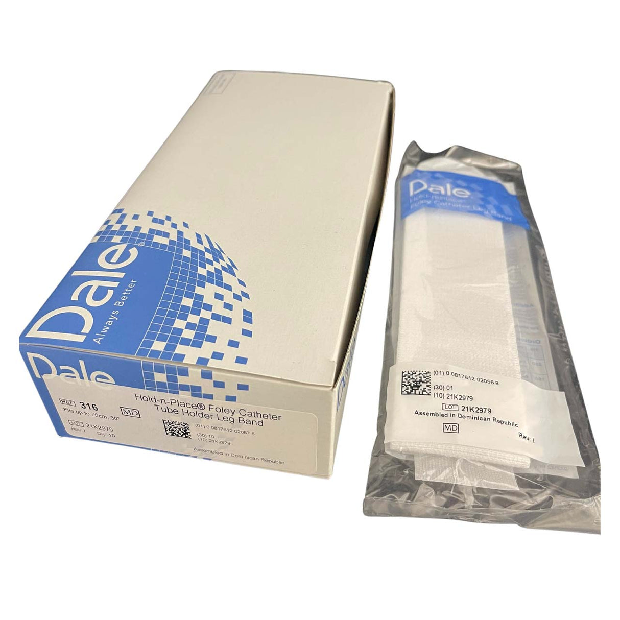 Dale Hold-n-Place Catheter Leg Band (Fits up to 76cm)