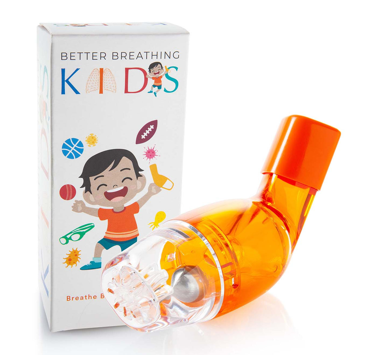 AirPhysio Better Breathing Kids (Orange)