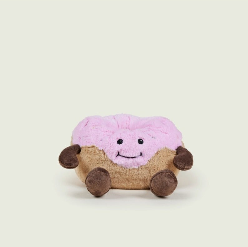 Warmies Pink Donut Fully Heatable Soft Toy