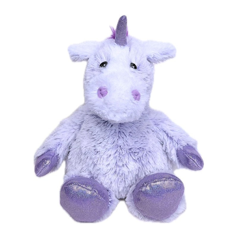 Warmies Purple Marshmallow Unicorn Fully Heatable Soft Toy