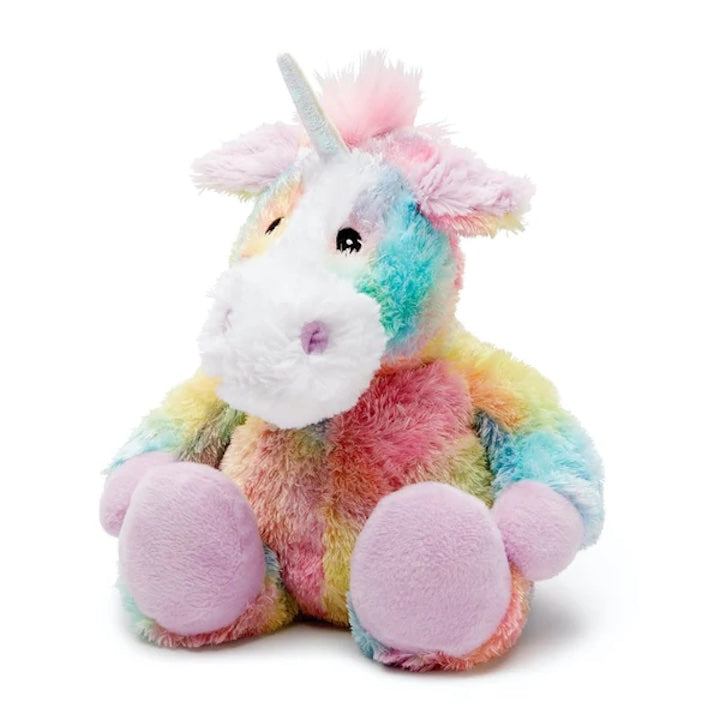 Warmies Rainbow Unicorn Fully Heatable Soft Toy
