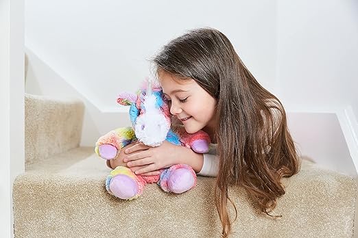 Warmies Rainbow Unicorn Fully Heatable Soft Toy