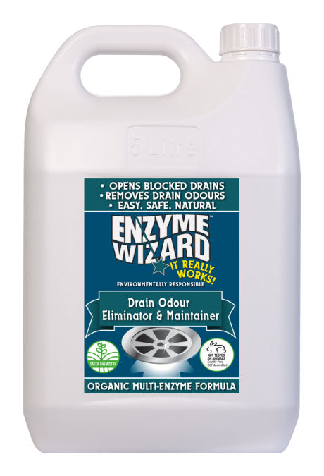 Enzyme Wizard Organic Drain Odour Eliminator & Maintainer