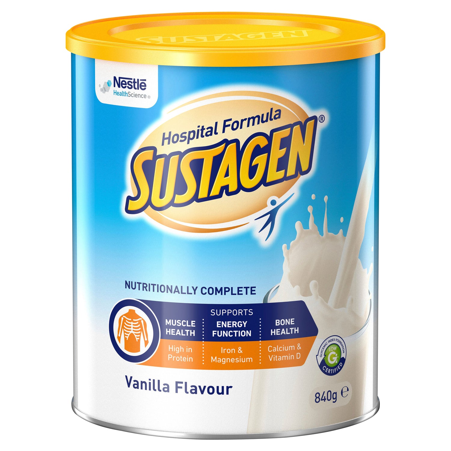 SUSTAGEN Hospital Formula (Vanilla) 840g