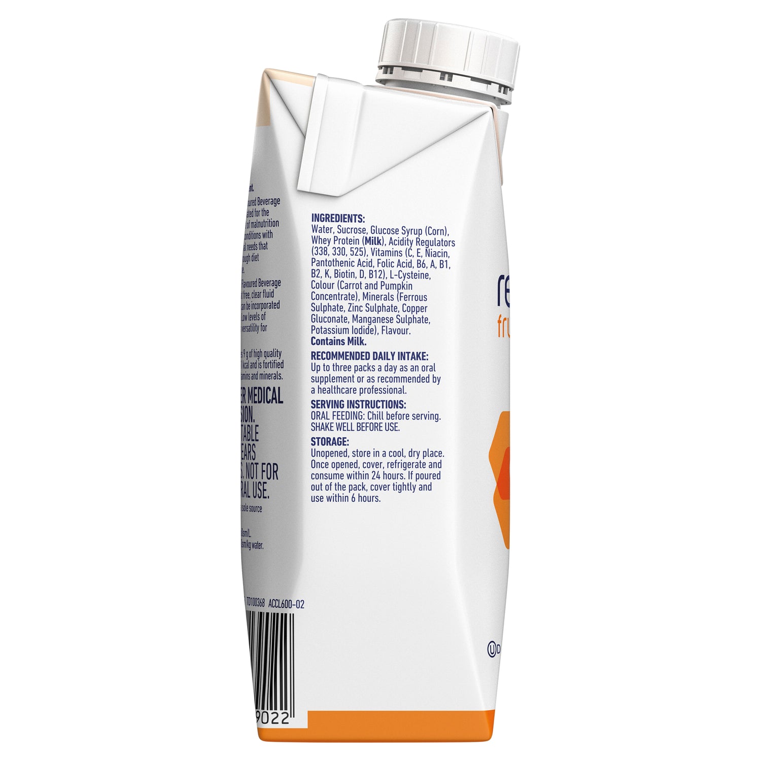RESOURCE Fruit Flavoured Beverage (Orange) 237mL