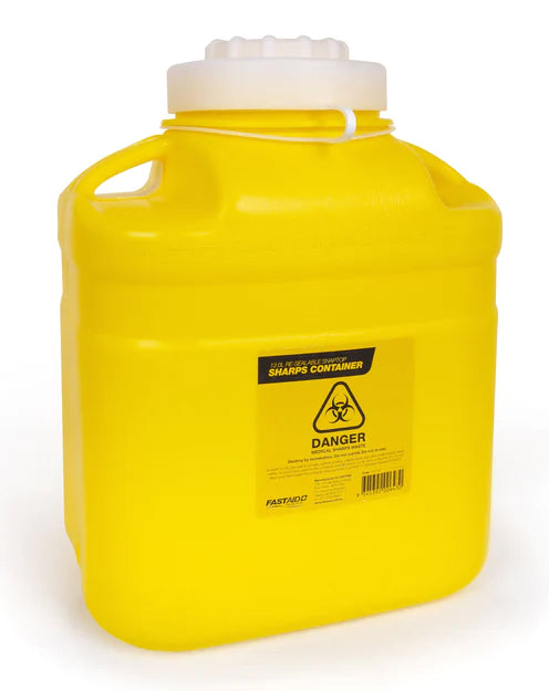 Plastic Sharps Container