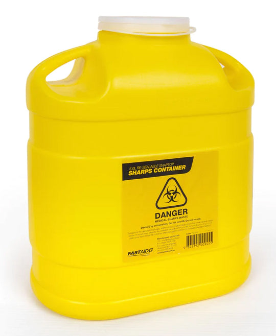 Plastic Sharps Container