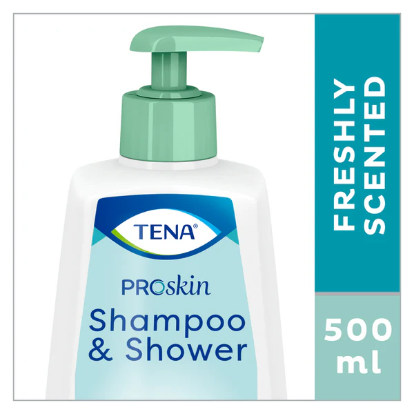 TENA PROskin Shampoo & Shower 500ml - Pump Bottle