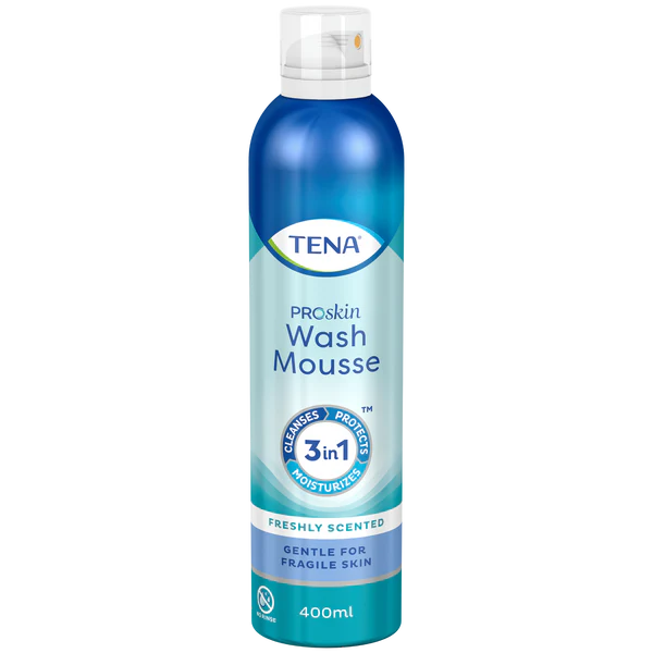 TENA PROskin Wash Mousse 400ml - Pump Bottle