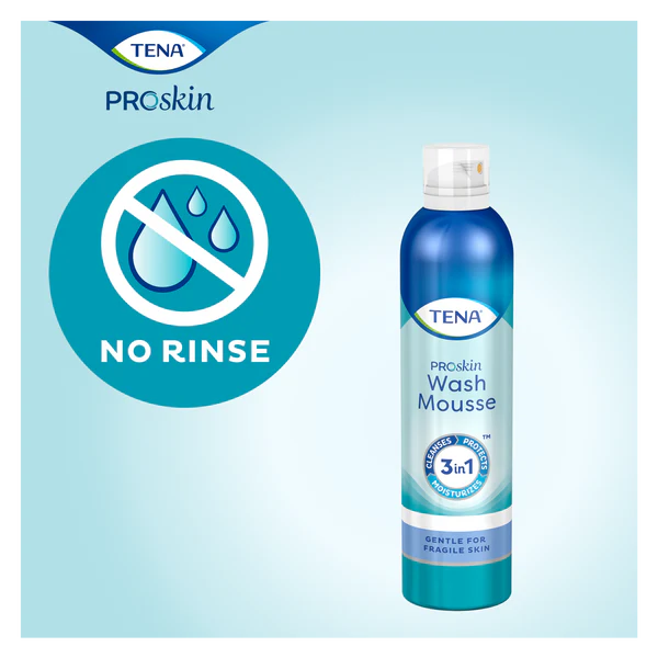 TENA PROskin Wash Mousse 400ml - Pump Bottle