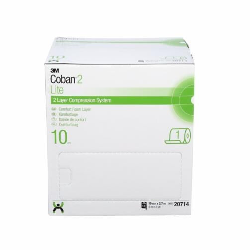 Coban 2 Layer Lite Comfort Foam Layer – 10cm x 2.7m roll