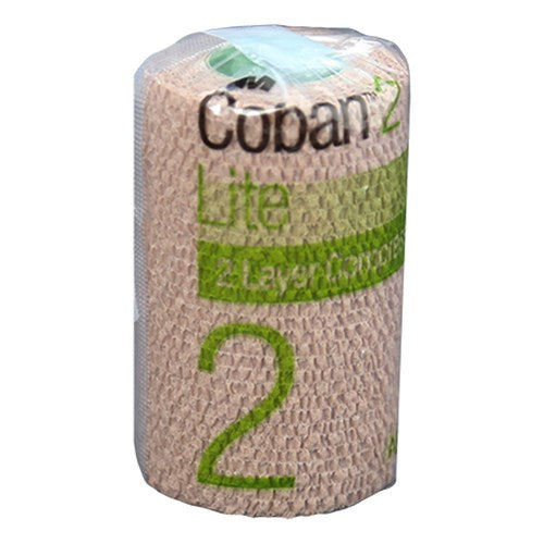 Coban 2 Layer Lite Compression Layer 10cm x 3.5m roll