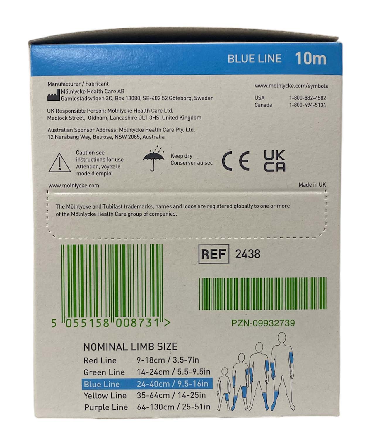Tubifast 2-Way Stretch Tubular Bandage (10m)