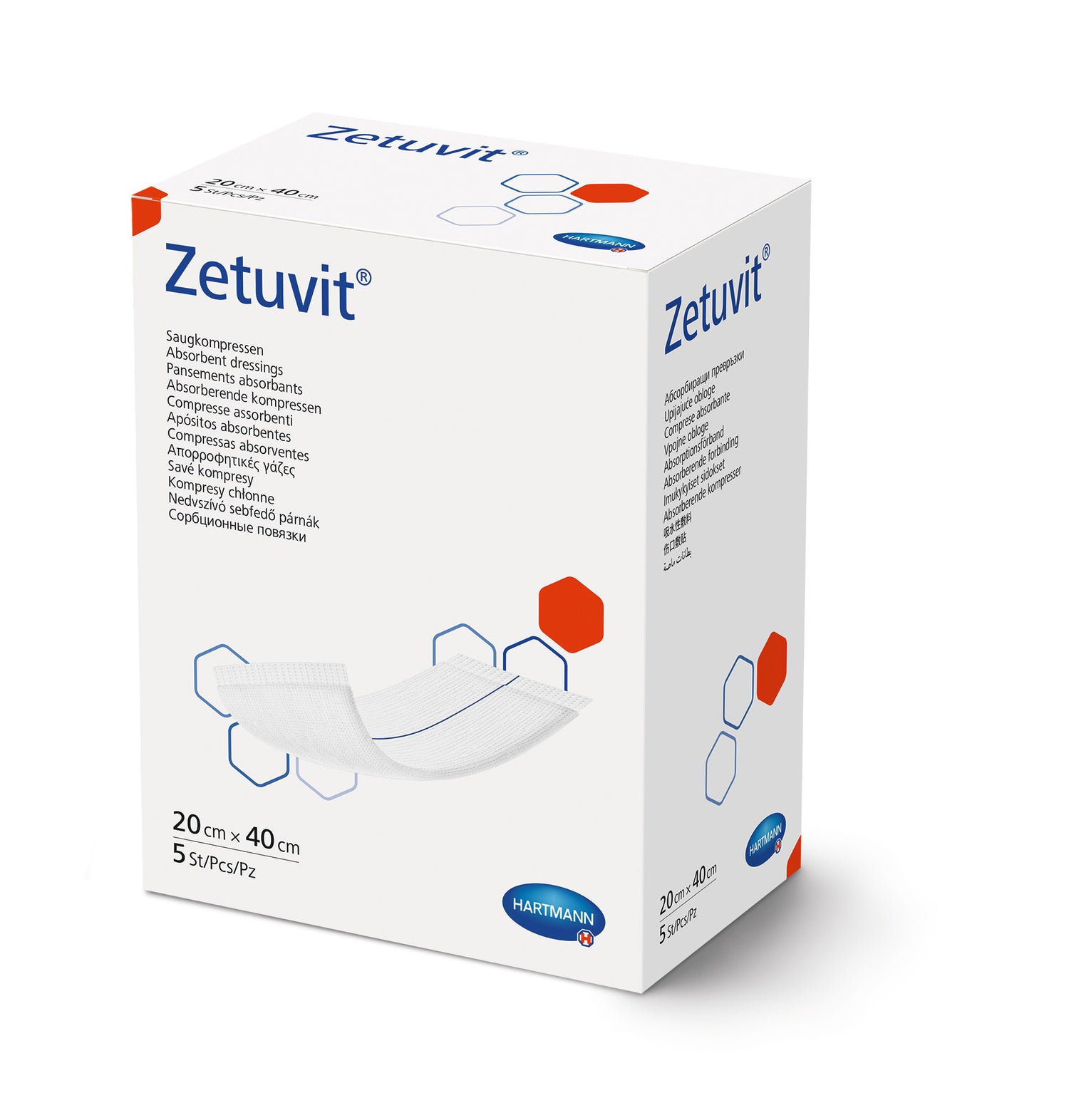 Zetuvit Non-Bordered Fibre Dressing