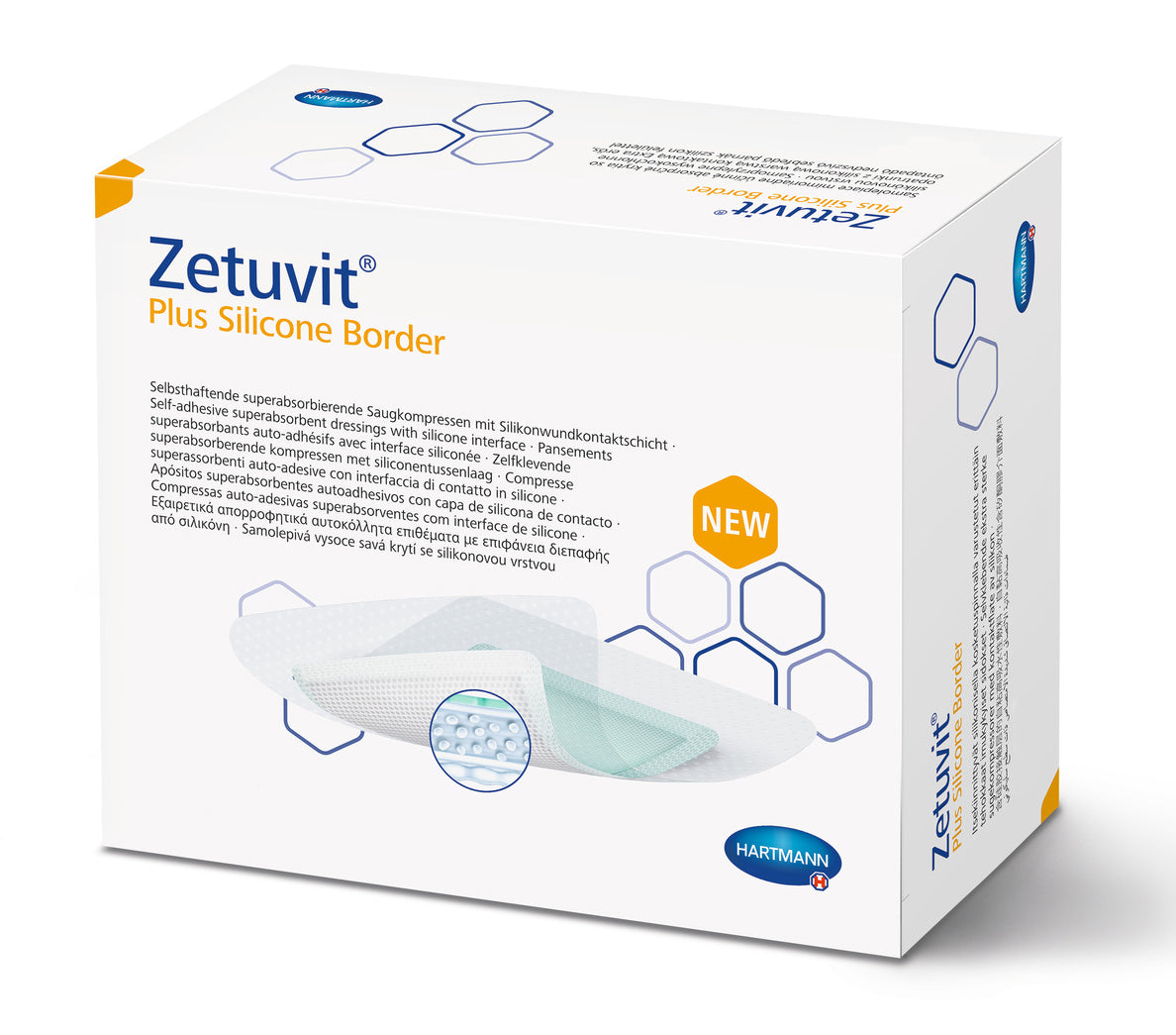 Zetuvit Plus Silicone Bordered