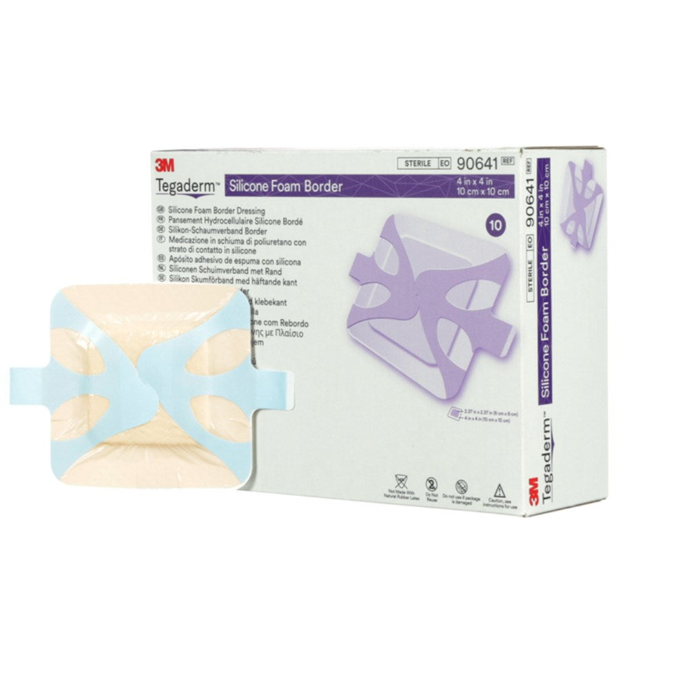 Tegaderm Silicone Foam Border Dressing