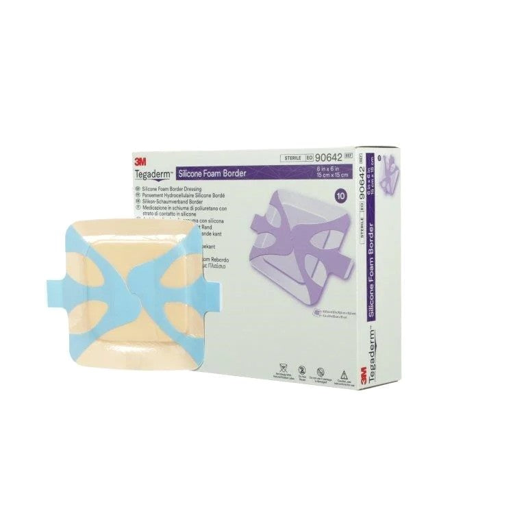 Tegaderm Silicone Foam Border Dressing