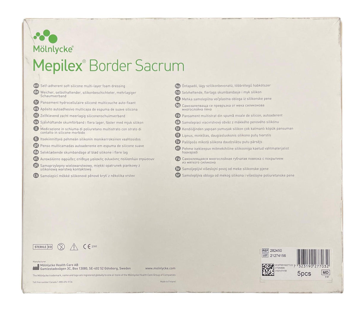 Mepilex Bordered Foam Dressing