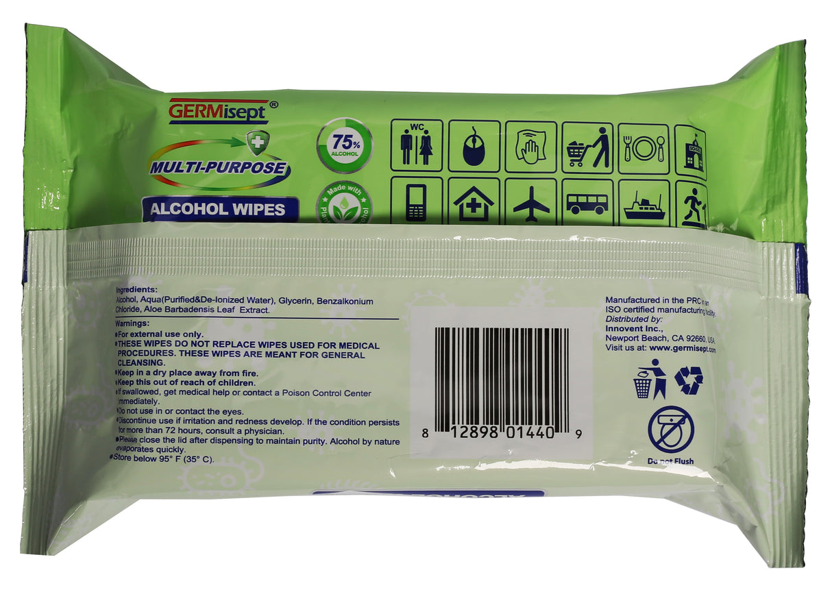 Lifecom Multi-Purpose Alcohol Surface Wipes