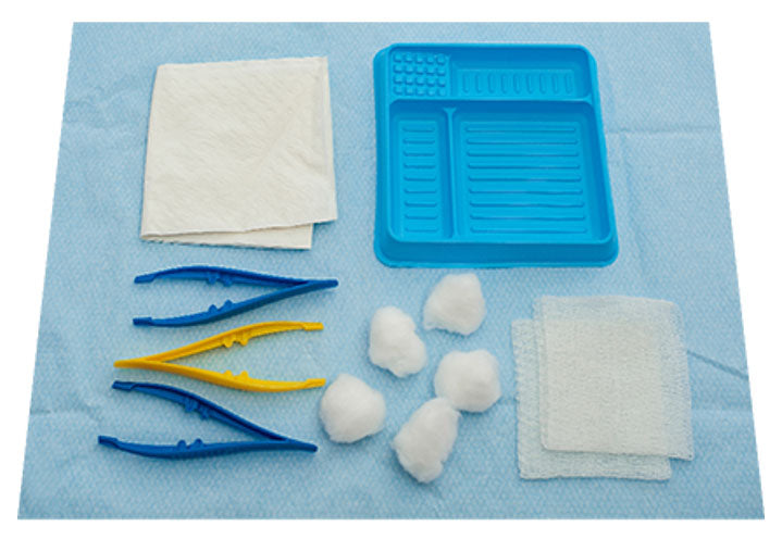 SmartTab Basic Dressing Pack (Sterile) Swabs & Cotton Balls