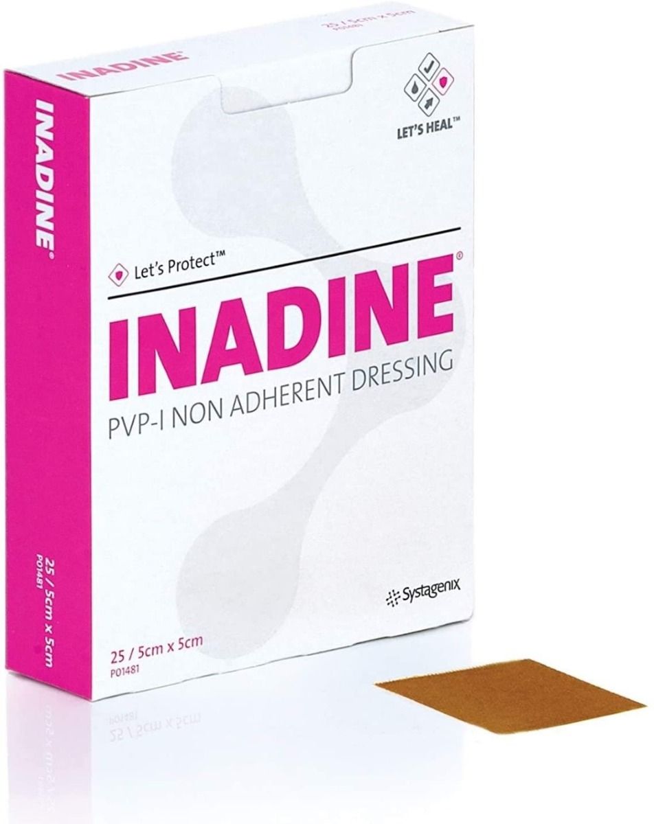 Inadine PVP-I Non-Bordered Dressing
