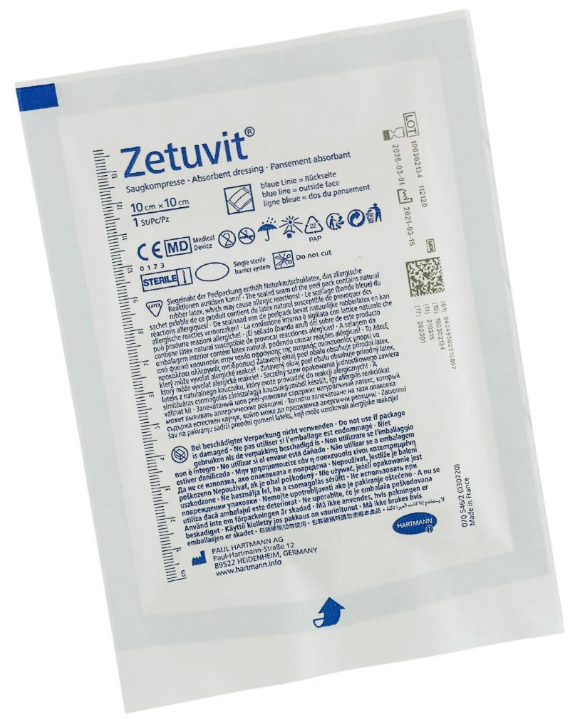 Zetuvit Non-Bordered Fibre Dressing