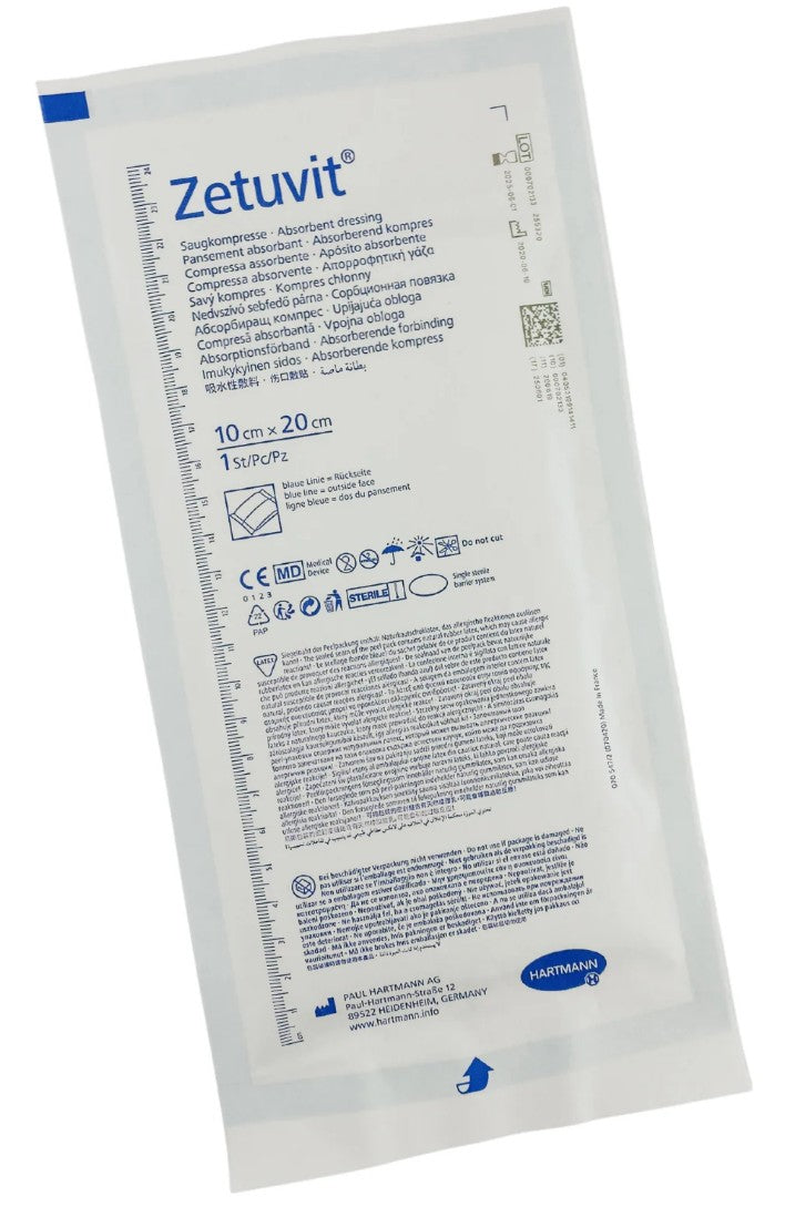 Zetuvit Non-Bordered Fibre Dressing