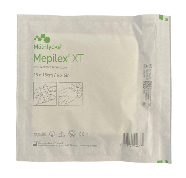 Mepilex XT Non-Bordered Foam Dressing