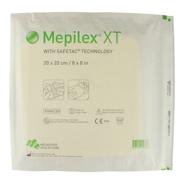 Mepilex XT Non-Bordered Foam Dressing