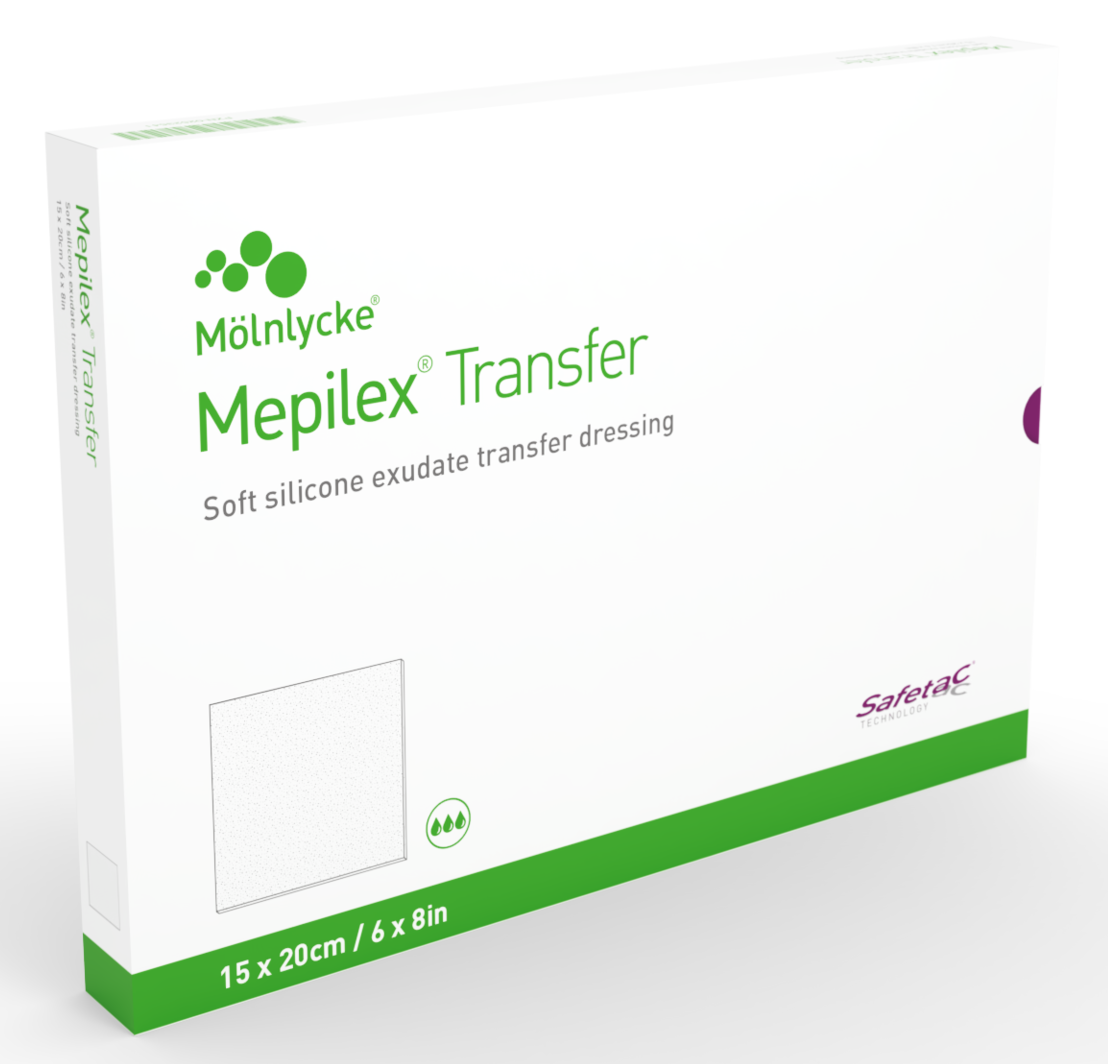 Mepilex Transfer Wound Contact Layer Foam Dressing