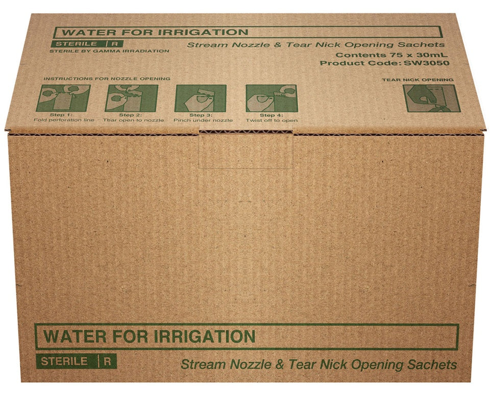 Briemar Sterile Water for Irrigation Sachet - 30ml