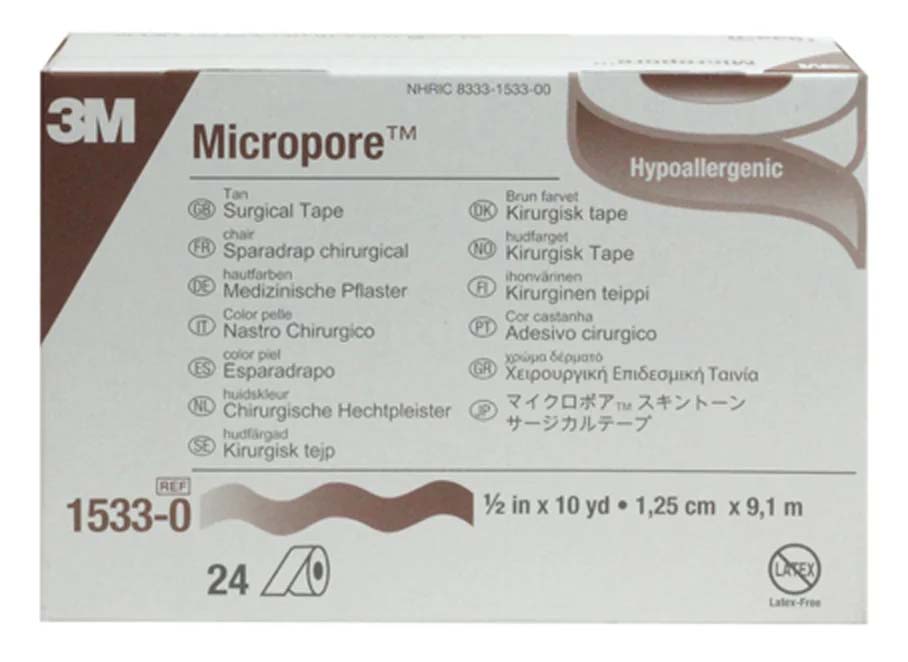 Micropore Surgical Tape - Skin Tone
