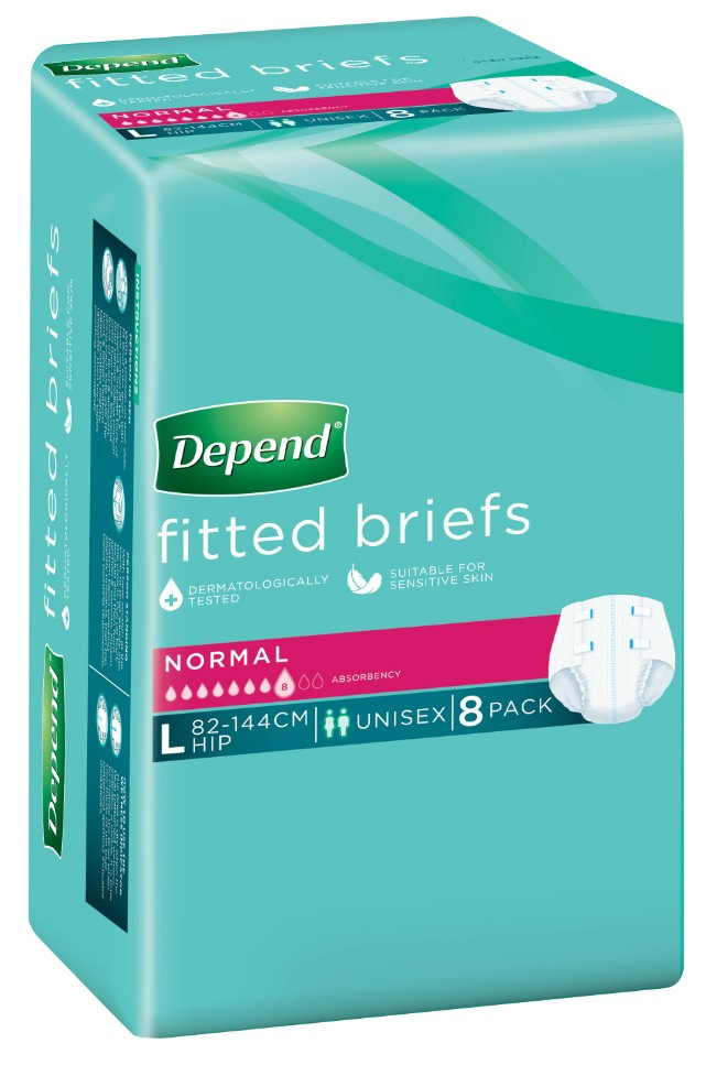 Depend Briefs Normal (Unisex)