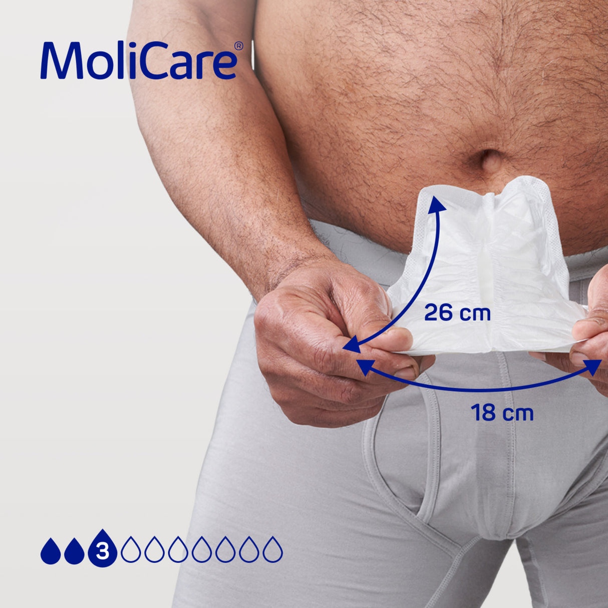 MoliCare Premium Men Pad - 3 Drops - 14 Pack